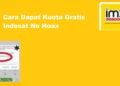 3 Cara Dapat Kuota Gratis Indosat No Hoax 11 Cara Mengaktifkan Kartu Smartfren yang Terblokir
