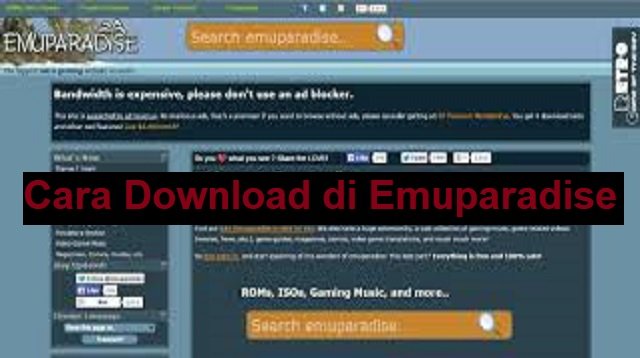 Cara Download di Emuparadise (Jarang Diketahui)