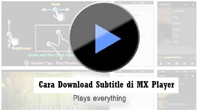 Cara Download Subtitle di MX Player