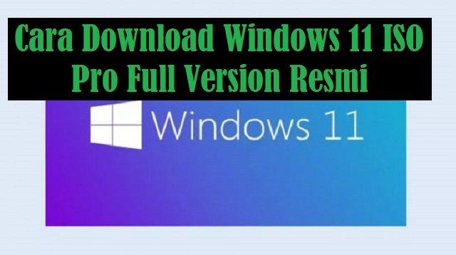 3 Cara Download Windows 11 ISO Pro Full Version Resmi Gratis