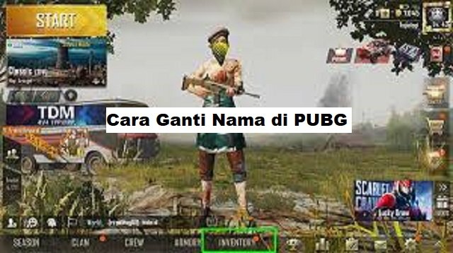 Cara Ganti Nama di PUBG