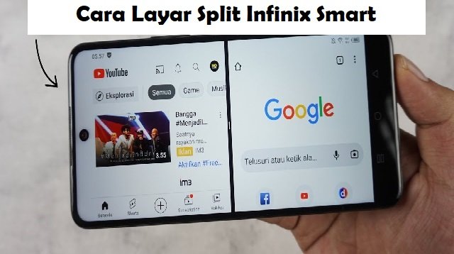 Cara Split Layar di HP Infinix Smart Tanpa Aplikasi dan Dengan Aplikasi