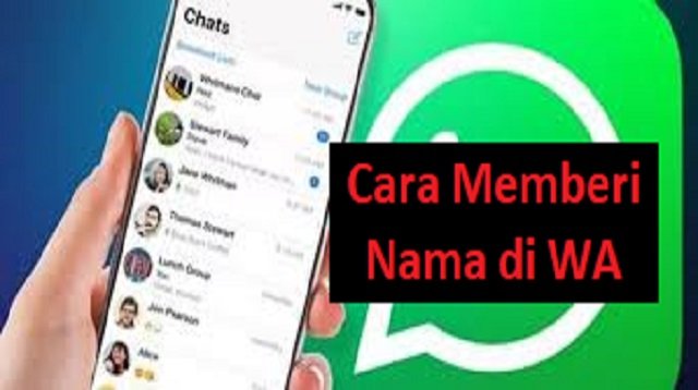 Cara Memberi Nama di WA