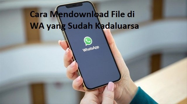 Cara Mendownload File di WA yang Sudah Kadaluarsa, Mudah dan Ampuh