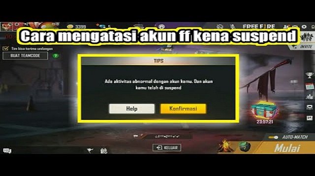 2 Cara Mengatasi Akun FF Kena Suspend