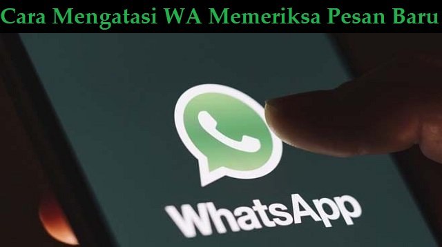 Cara Mengatasi WA Memeriksa Pesan Baru (Wajib Dicoba)