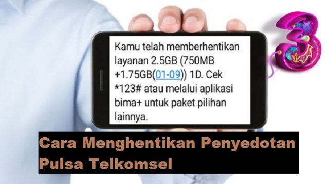 Cara Menghentikan Penyedotan Pulsa Telkomsel