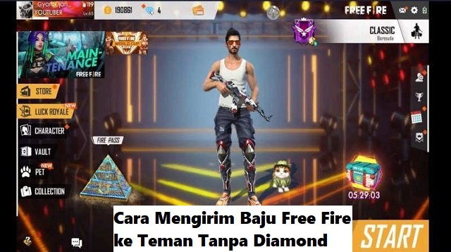 Cara Mengirim Baju Free Fire ke Teman Tanpa Diamond (Resmi)
