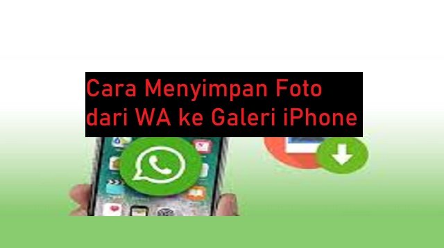 Cara Menyimpan Foto Dari WA ke Galeri iPhone Secara Otomatis dan Manual