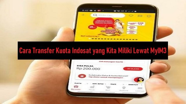 Cara Transfer Kuota Indosat yang Kita Miliki Lewat MyIM3 (Lengkap)