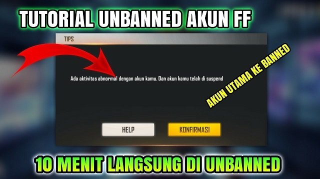 Cara Unbanned Akun FF