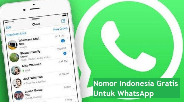 Cara Mendapatkan Nomor Indonesia Gratis WhatsApp Untuk Verifikasi Tanpa Aplikasi