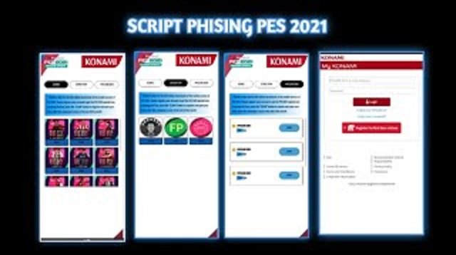 Script Phising PES